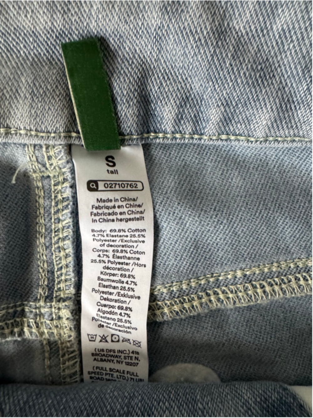 Halara Flex™ Asymmetric Low Rise Baggy Wide Leg Washed Jeans Size Small Long - Picture 11 of 16
